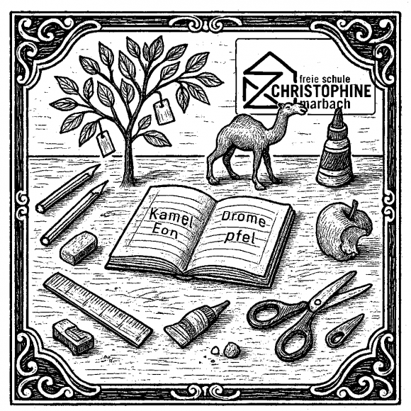 Freie Schule Christophine · Arrangement Tischarbeit: Dromepfel · 2025